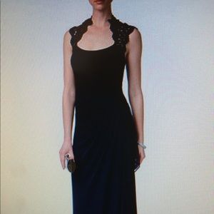 Dark Navy Blue evening dress. Worn once